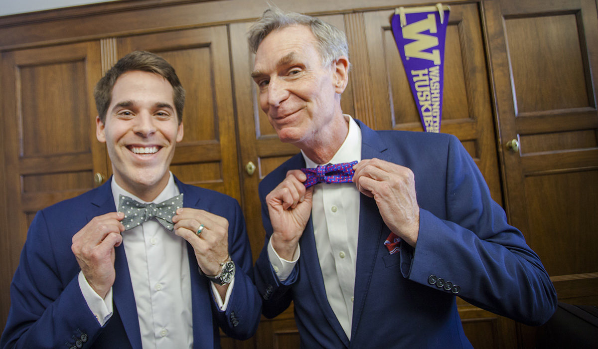 Marc Canellas and Bill Nye