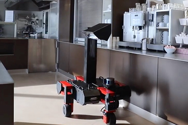 ROVeo UV-C disinfecting autonomous robot
