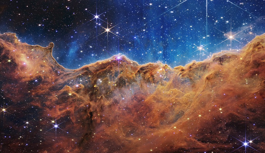 Cosmic Cliffs captured by James Webb Space Telescope