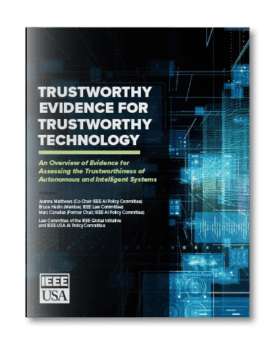 Trustworthy Evidence For Trustworthy Technology