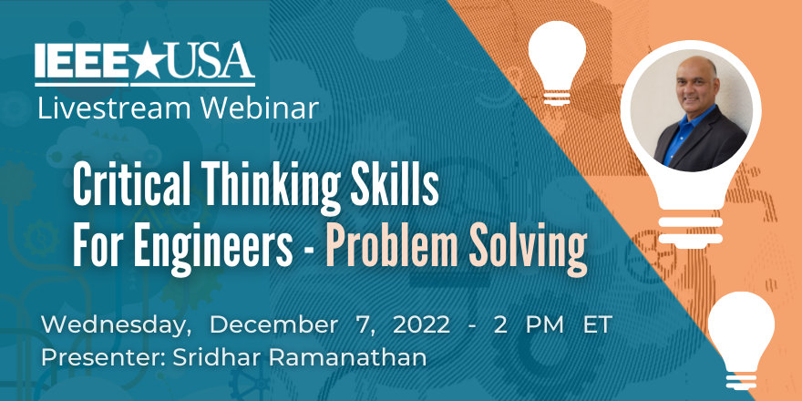Critical Thinking Skills for Engineers - Problem Solving